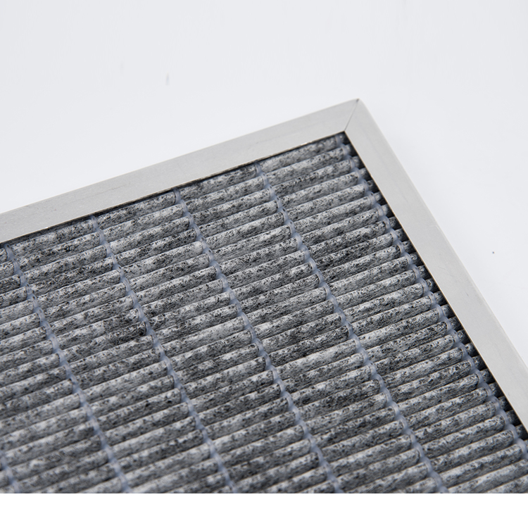 Aluminum honeycomb core activated carbon filter sheets with factory price