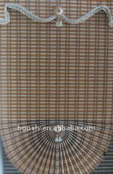 painted bamboo blinds