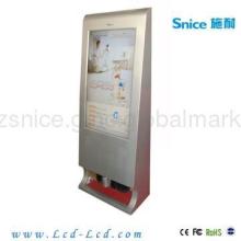 37inch LCD advertising player with Shoes Polisher