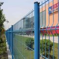 Decorative balcony fence 3D bending grill wire mesh fence for garden usage