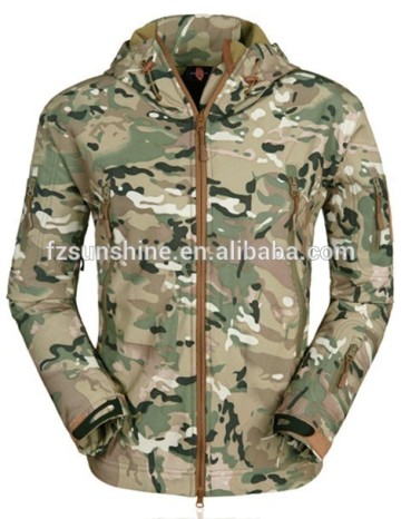 2017 Hot Sale Camo Wholesale Softshell Jacket