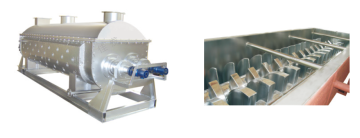 Horizontal Type Hollow Blade Drier Machine