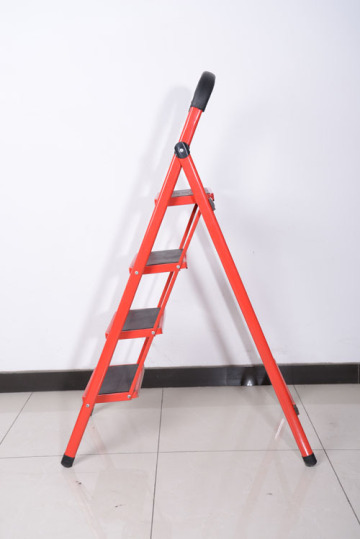 Folding household steps ladders