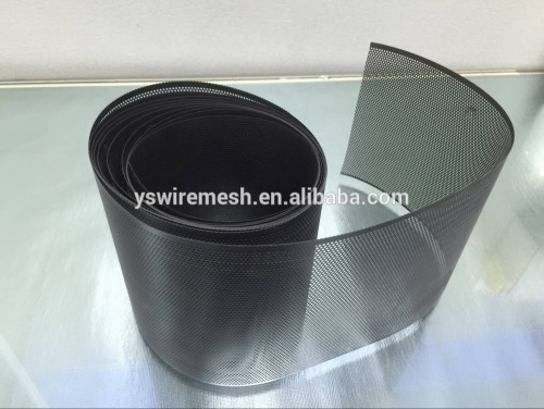 Plastic speaker grill/PVC black speaker grill/perforated screen speaker grill