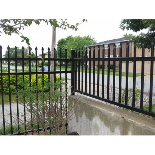 High Quality PVC Coated Wrought Iron Fence