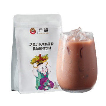 2022 New Arrivals: 1kg Chocolate Flavor Milk Tea Powder & Bubble Tea Powder