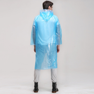 PE Raincoat for Promotion Fishing and Travelling