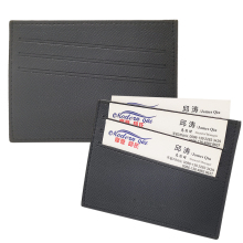 Modernqiu Custom Logo Leather ID Card Holder - Wholesale Mini Card Bags for Men
