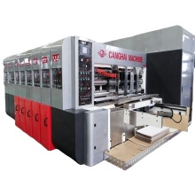 lead edge feeder printer slotter die cutter machine