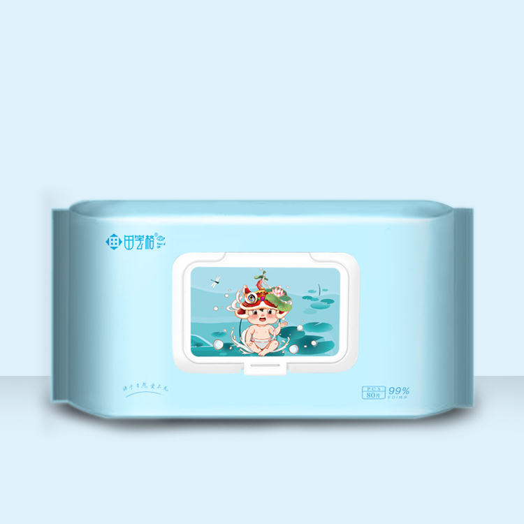 80pcs per pack Cleaning wet Wipes better water absorption