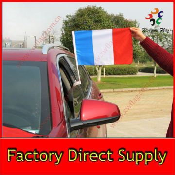 France Window Flags For Cars (VCF1041)