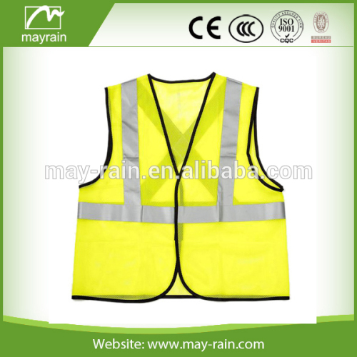 Cheap Safety yellow reflective vest adult vest