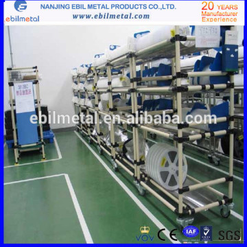 ABS pipe rack storage pipe rack system