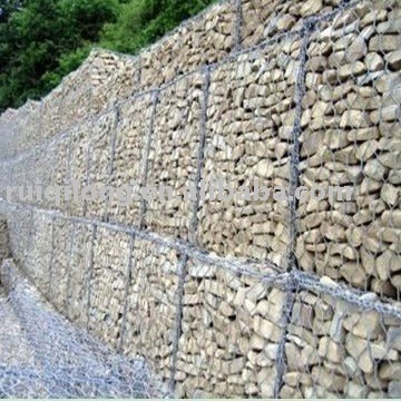 Galfan coated gabion box