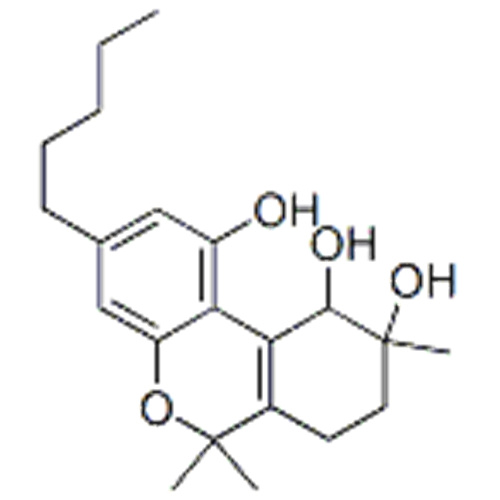 7,8,9,10-Tetrahydro-6,6,9-trimethyl-3-pentyl-6H-dibenzo [b, d] pyran-1,9,10-triol CAS 11003-36-4