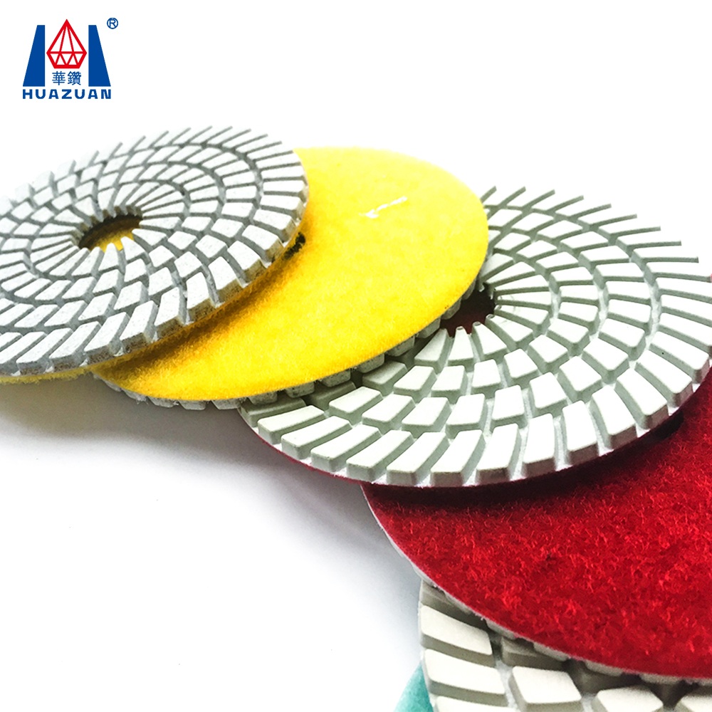 7 inch wet type diamond polishing pad