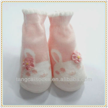 Lace Baby Girls Socks In Pink Color