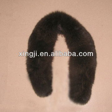 Dyed color top quality leather jacket rabbit collar