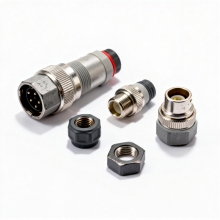M12 3 pin Waterproof Electrical Circular Connector