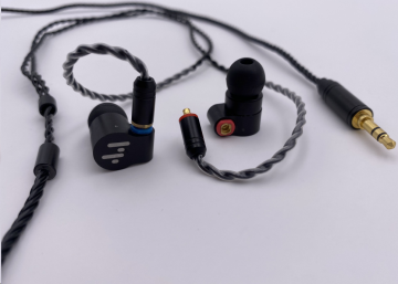 In-Ear Monitors Wired Earbuds Dual Driver Detachable Cables