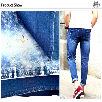 Woven Technics Shrinkproof men rock revival design jeans pants
