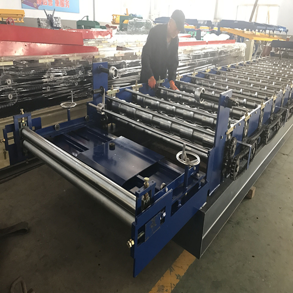 Ibr roof steel roof roll forming machine