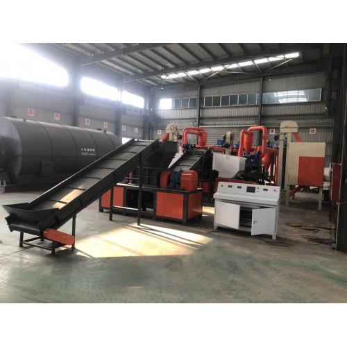 Afval airconditioner radiator crusher machine