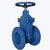 Flange End Ductile Iron Resilient Seat Gate Valve Wheel Handle