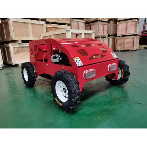 Pemotong Lawn Gasoline 4WD Crawler Lawn Mower