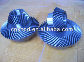 Steel Crown and Pinion Gear