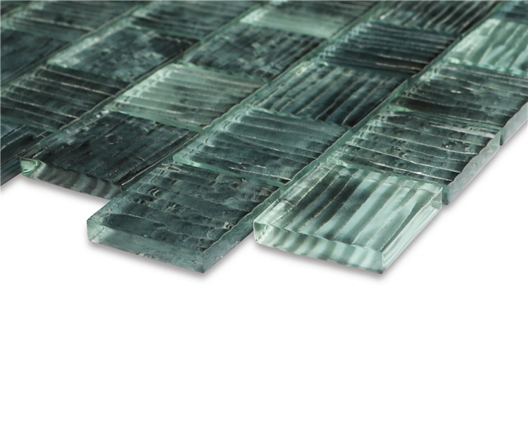 23X48mm Pool Decorative Crystal Glass Mosaics