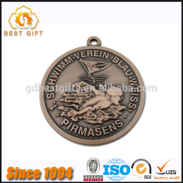 Custom metal award jiu-jitsu medal