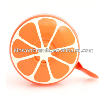 orange shape bike bell