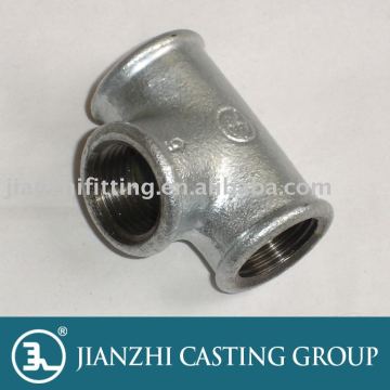 hot dip ductile equal Tees