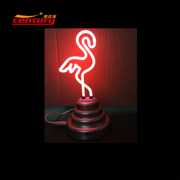 Mini Flamingo Battery Powered Neon Light Signs