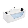 Tabung Pusaran Rectangle Bathtub Urut Akrilik