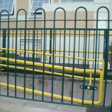 PVC Coated Low Carbon Steel Bow Top Fencing