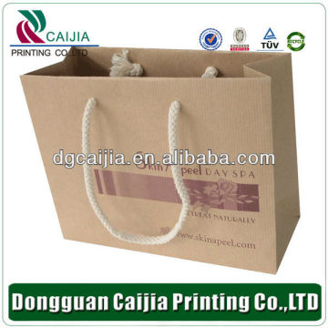 strong large brown paper shopping bags wholesale