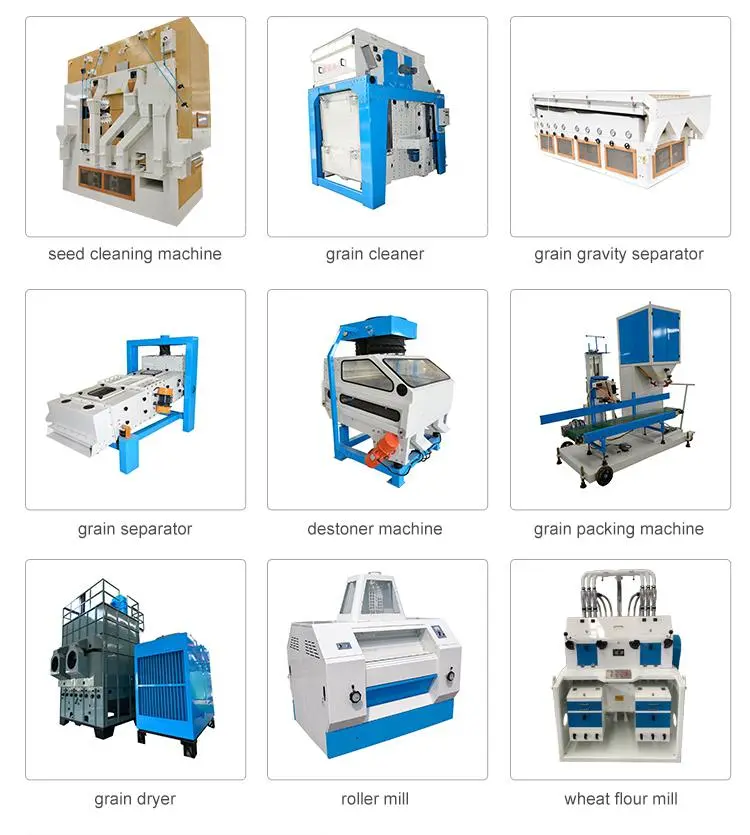 Agricultural Machinery Automatic Complete Wheat Flour Milling Machine