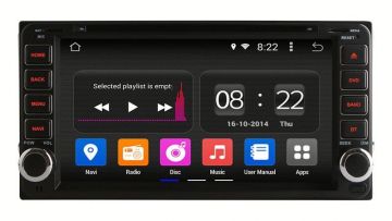 hot sale 2Din GPS navi for Toyota
