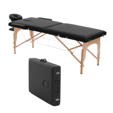 Adjustable Height Folding Portable Massage Bed for Beauty Treatments