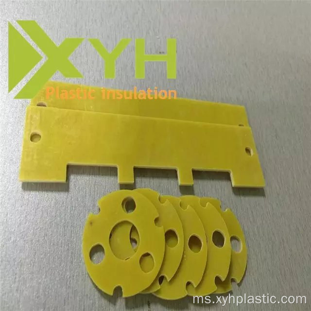 Bahagian Elektronik Pemesinan Ketepatan 3240 CNC Kuning