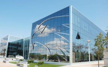 visible aluminum frame glass curtain wall