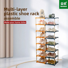 Multi-layer openwork shoe rack for home use