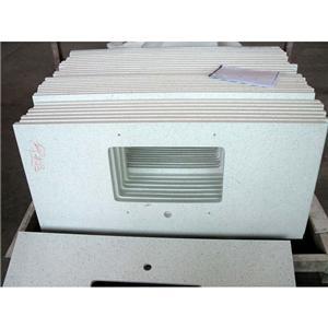 White Colours Crystal Blue Quartz Stone Countertop