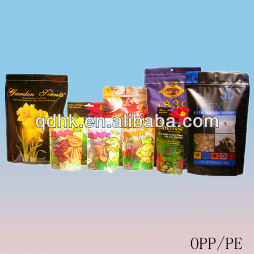 qingdao bottom gusset laminated snack bags