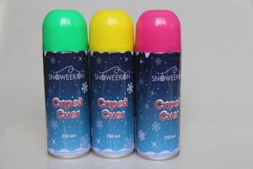 Russian Design Popular Foam Snow Spray