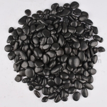 Wholesale Polished Black River Stone Pebbles for Landscaping and Gardening
