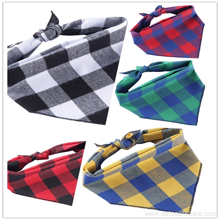 2020 multi color plaid cloth cotton per bandanas