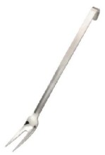 Professional one piece meat fork, s/s